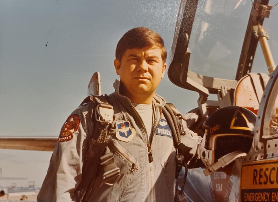Dad in the Airforce in the 70's